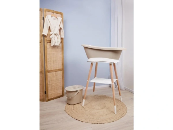 Bébé-Jou Sada Vaničky Sense Taupe a stojana Sense White 1