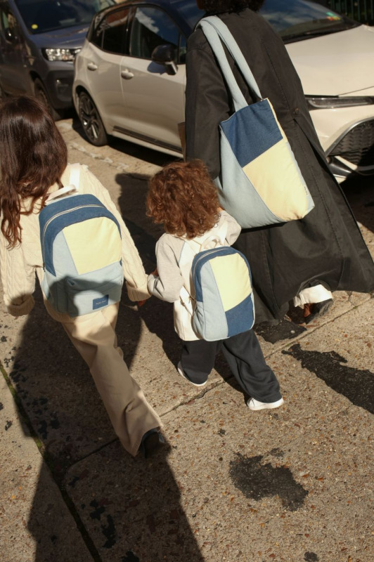 STUDIO NOOS - Packwork Mini BACKPACK - batůžek | Denim 6