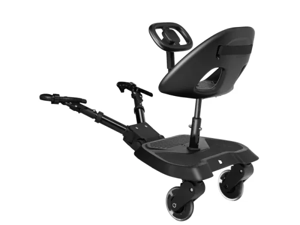 Stúpadlo ku kočíku so sedátkom Ally XL Black 1
