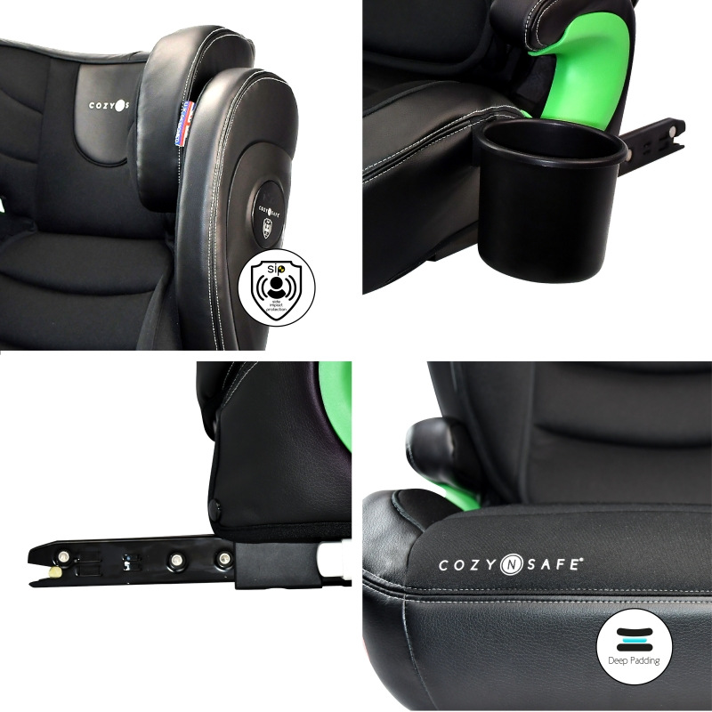 Cozy N Safe AUGUSTA i-Size autosedačka 100-150, Onyx 2025 6