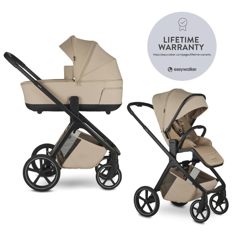 EASYWALKER Kočík kombinovaný Zoey Almond Taupe