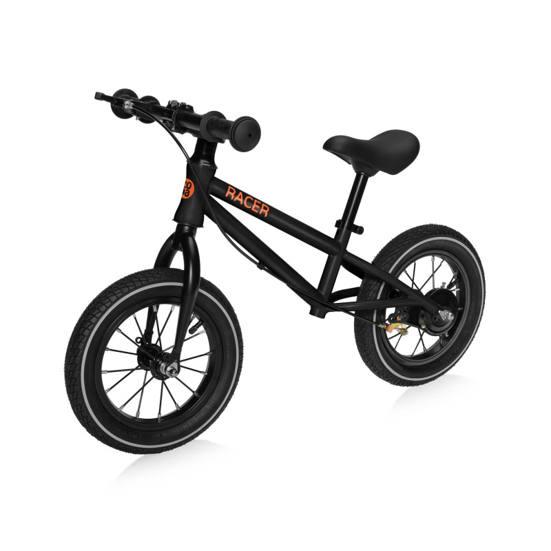 Odrážadlo Racer s brzdou, Charcoal Black