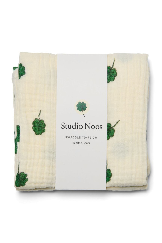 STUDIO NOOS - SWADDLE ZAVINOVAČKA Print Medium | White Clover