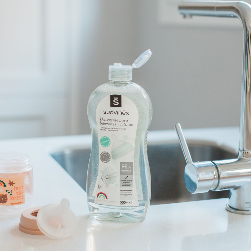 SUAVINEX | Dezinfekčný gél na fľaše a cumlíky - 750 ml 1