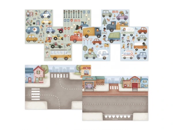 Knižka so samolepkami Doprava Jim 1