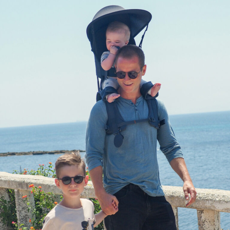 MiniMeis Shoulder Carrier G5 6mon-18kg black premium 7