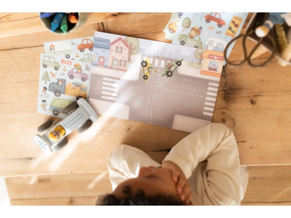 Knižka so samolepkami Doprava Jim 6