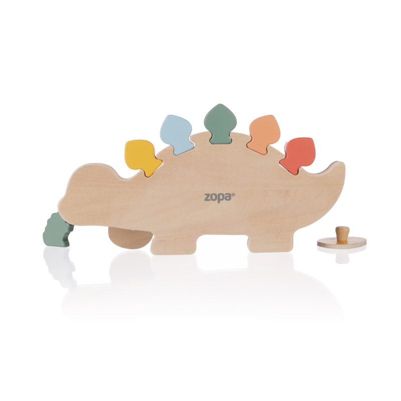 Dřevěné puzzle dinosaurus, Wood 5