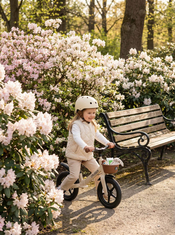 Odrážadlo Cruiser s brzdou, Ivory Brown 5