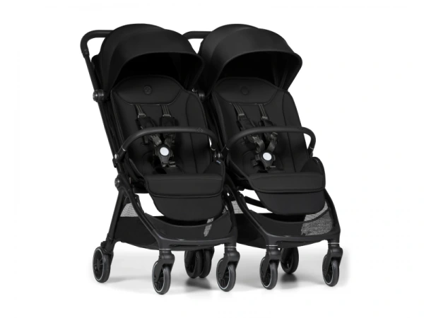 Connect Mini 2x kočík s madlom Black 1
