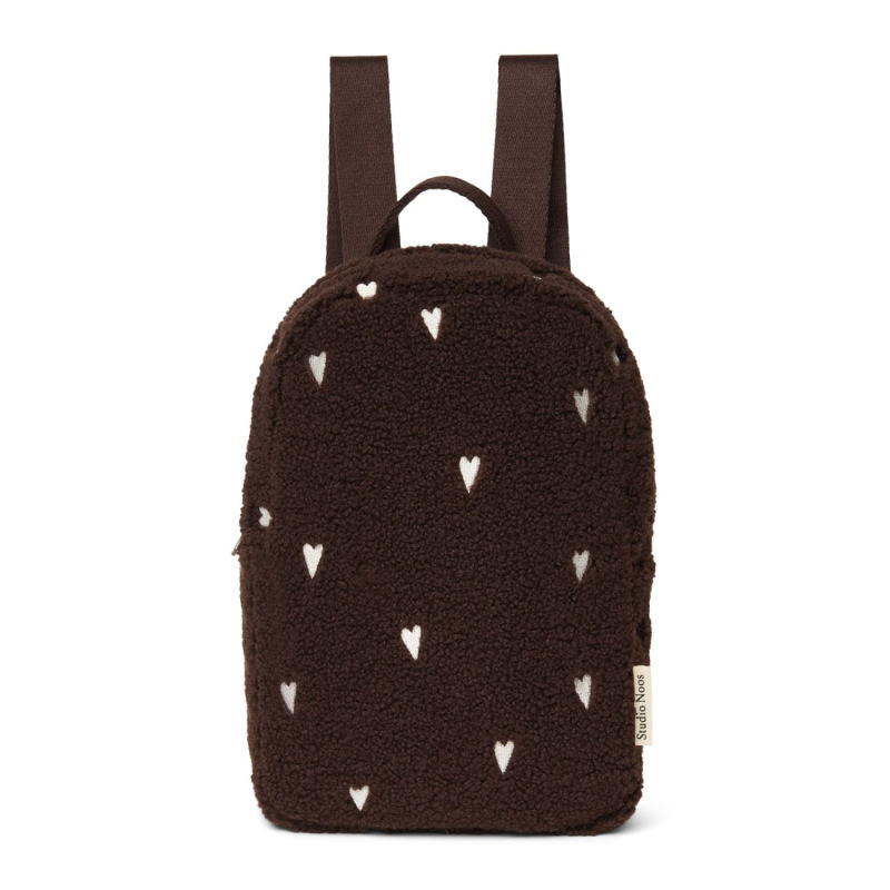 STUDIO NOOS - Teddy Mini BACKPACK - batôžtek | Chocolate Hearts