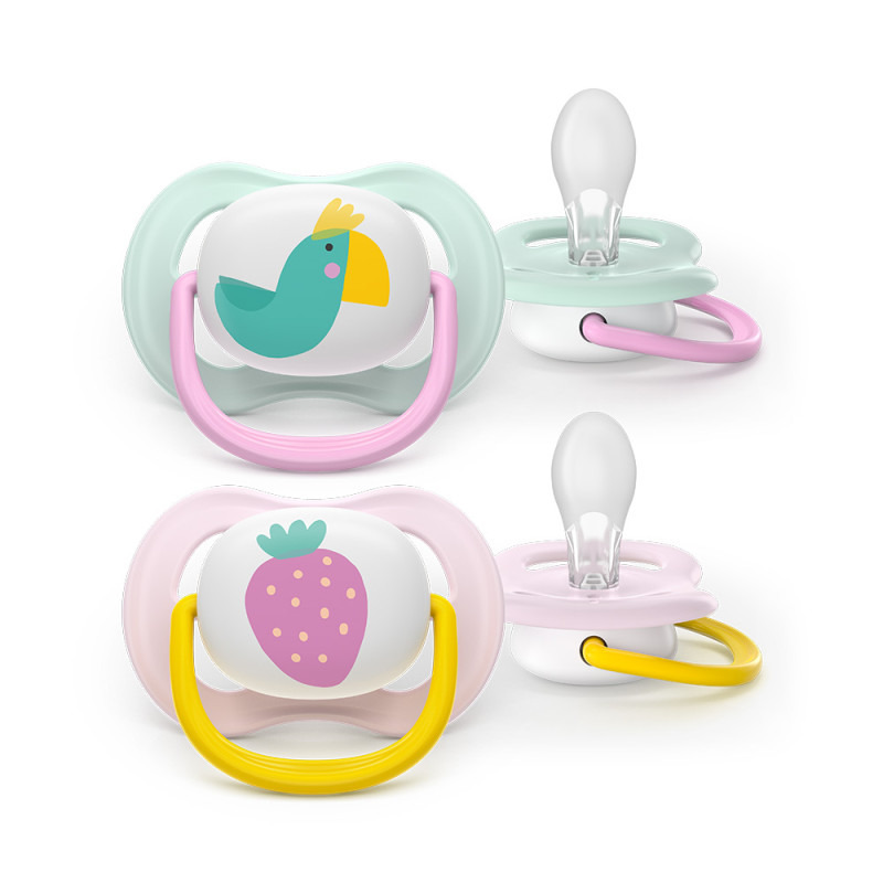 Philips AVENT Cumlík Ultra air obrázok 0-6m dievča 2ks