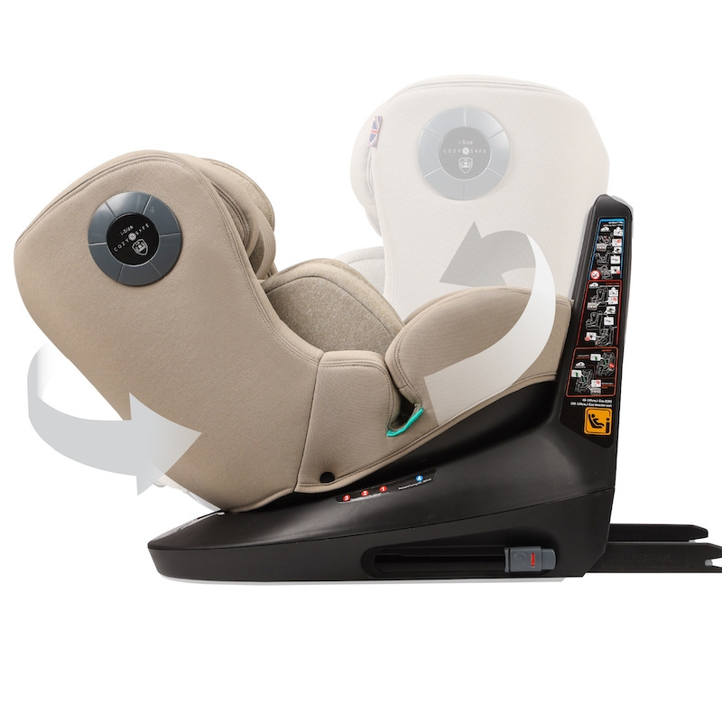 Cozy N Safe COMET+ i-Size 360° autosedačka 40-150, Ecru 2026 1