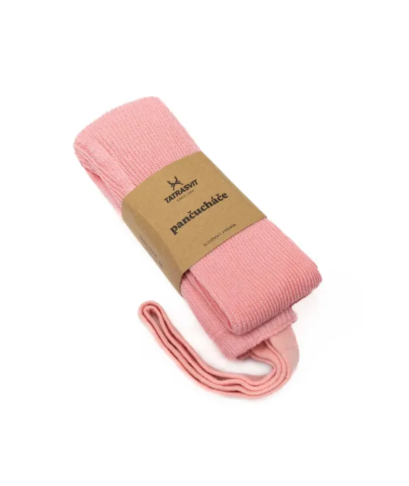 TATRASVIT Ducika detské pančuchové nohavice na traky, farba Ružová