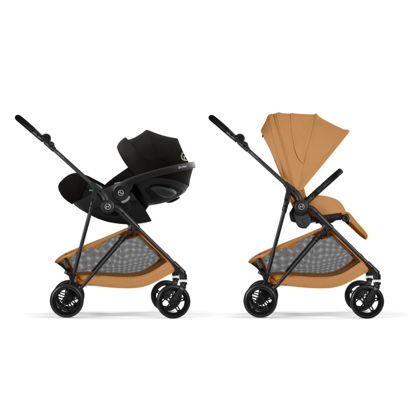 Cybex Melio Carbon 2026 - CINNAMON YELLOW, ľahká bugina 13