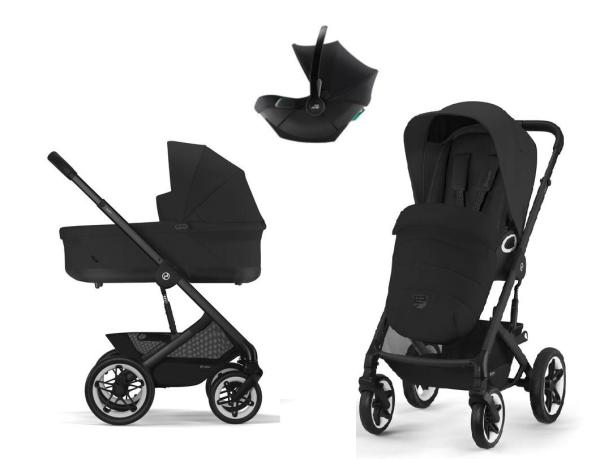 CYBEX TALOS S LUX MOON BLACK + AUTOSEDAČKA BABY SAFE CORE ZDARMA