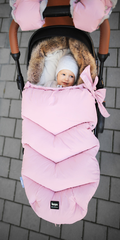 Zimný fusak Fluffy, Old Pink 2