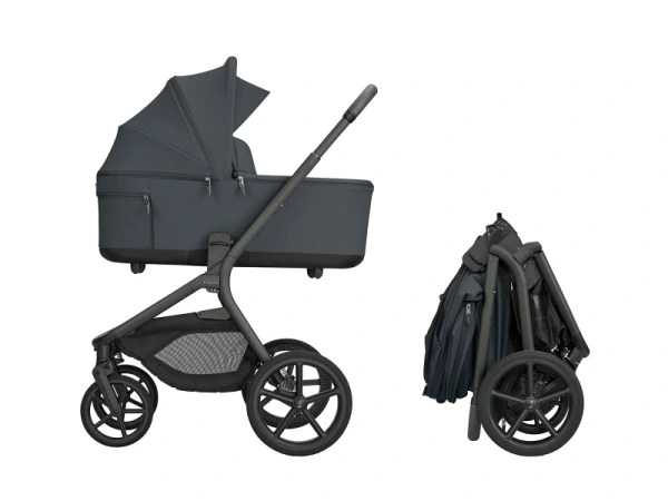 KikkaBoo Kočík 2v1 Goya Platinum GRAPHITE 3