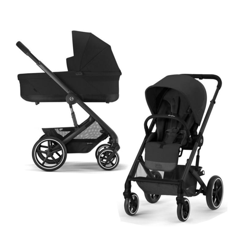 CYBEX Športový kočík TALOS S LUX kombinovaný kočík MOON BLACK