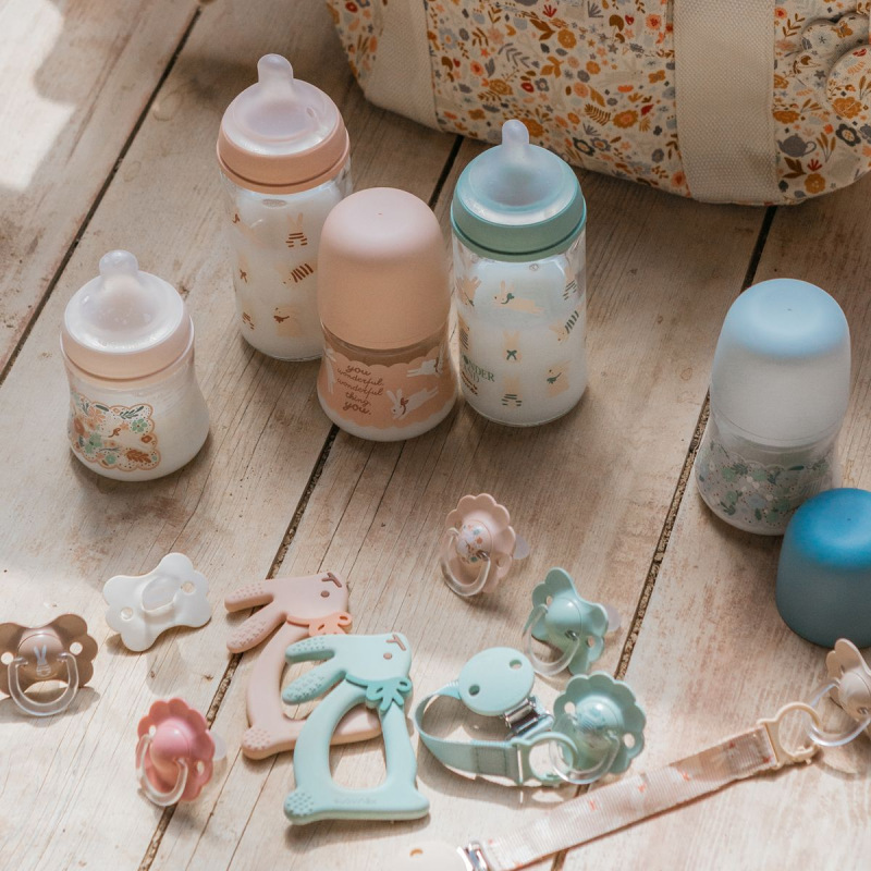 SUAVINEX | Fľaša sklo WONDERLAND NEW 120 ml fyziologická SX PRO +0 SF - zelený králik 5