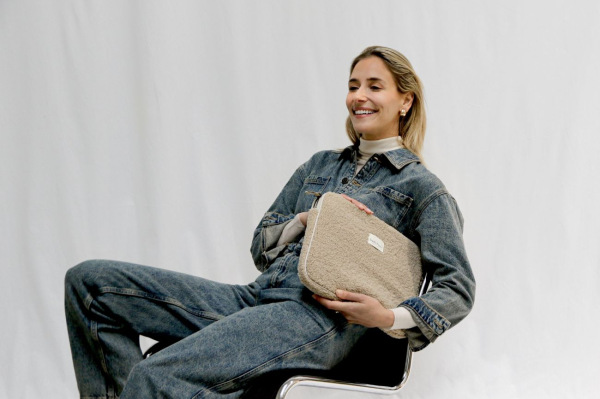 STUDIO NOOS - Teddy OBAL na Laptop 15´| Ecru 2