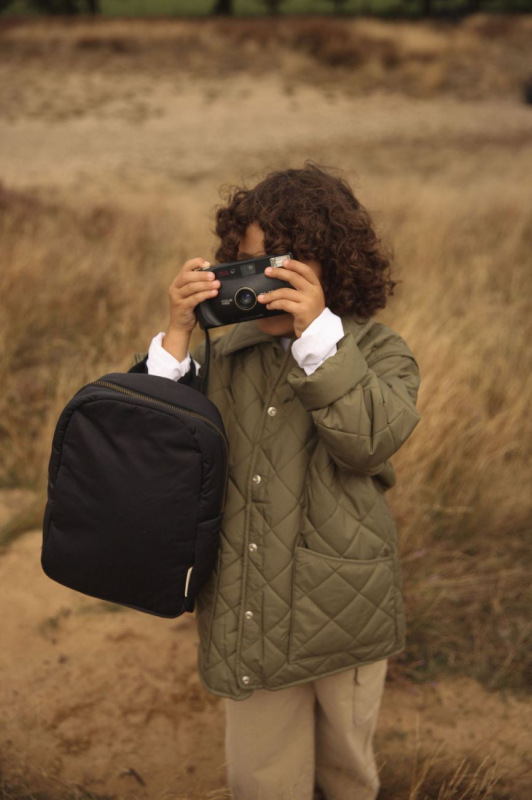 STUDIO NOOS - Puffy Mini BACKPACK - batôžtek | Black 1