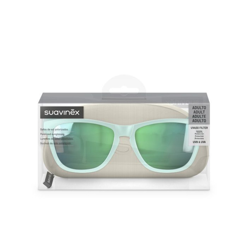 SUAVINEX | Dámske / pánske okuliare polarizované s puzdrom 2024 - zelené 3