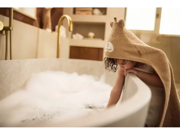 Osuška s kapucňou 75x75cm Jungle Jambo Cheetah 5