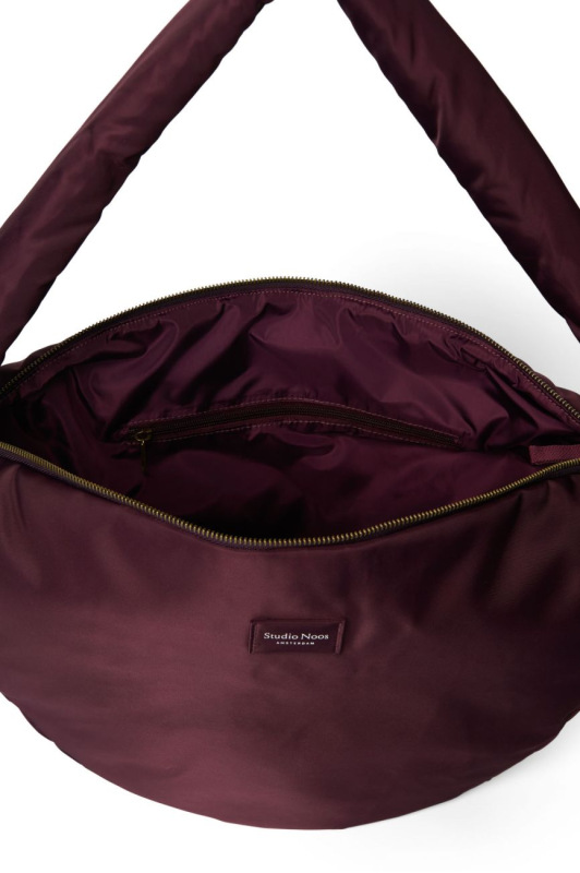 STUDIO NOOS - Technical Puffy Cross Body bag | Burgundy 1