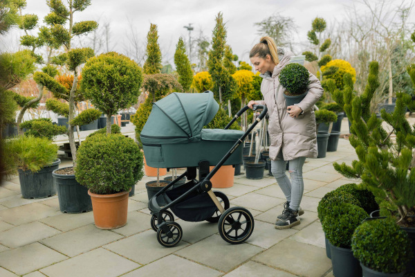 Športový kočík Move Cross 2, Antique Green/Black 7