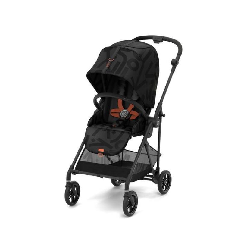 CYBEX Melio Street športový kočík - REAL BLACK