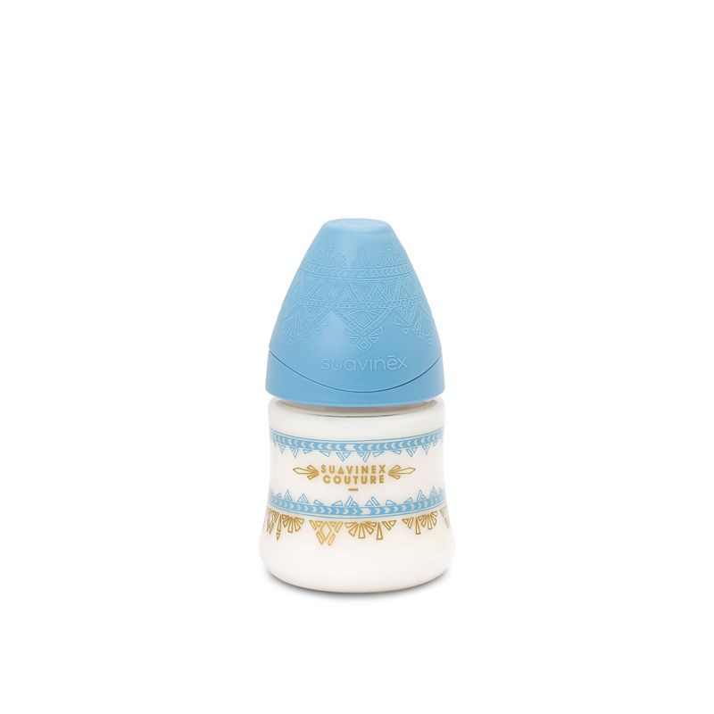 SUAVINEX | FĽAŠA PREMIUM 150ml SILIKÓN - SVETLO MODRÁ 1