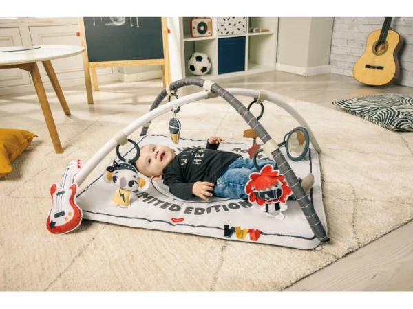 Hracia deka s hrazdou štvorcová Gymini Tiny Rockers 6