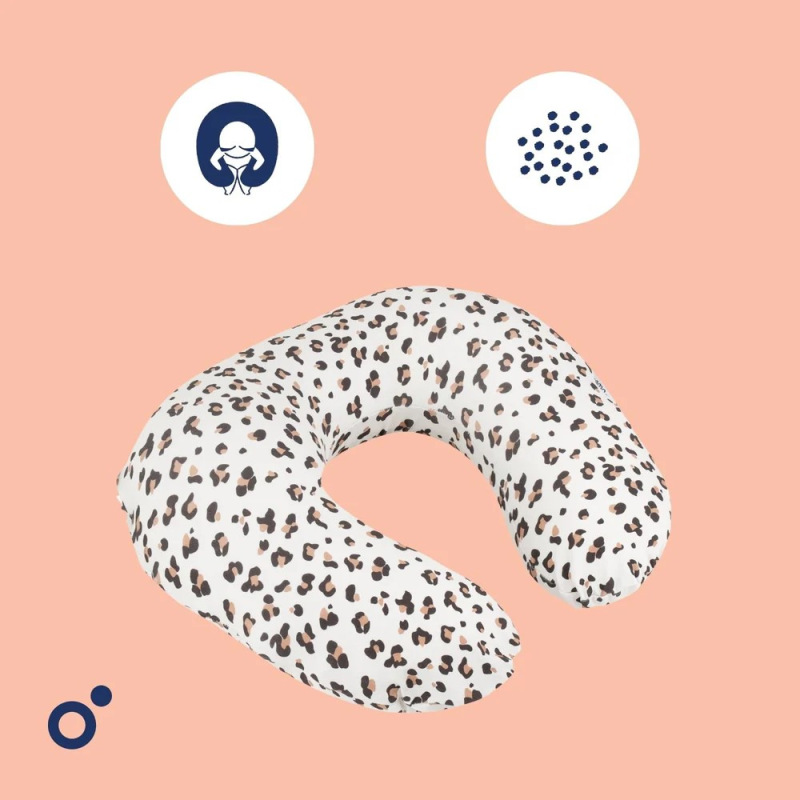 Doomoo Softy multifunkčný vankúš, LEOPARD CREAM 1