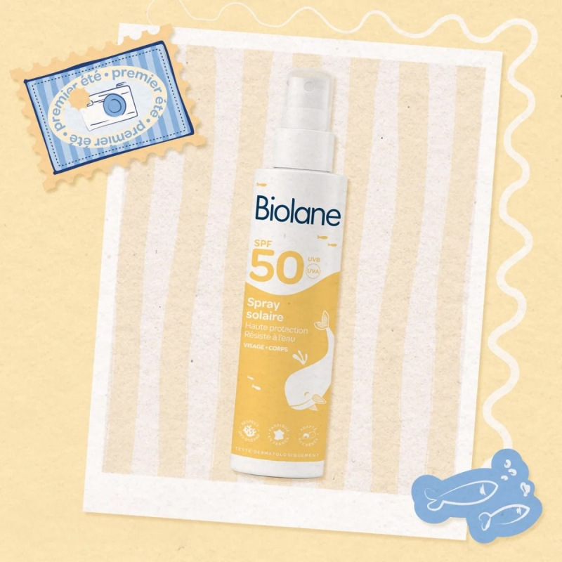 BIOLANE Ochranný sprej na opaľovanie SPF50 200ml