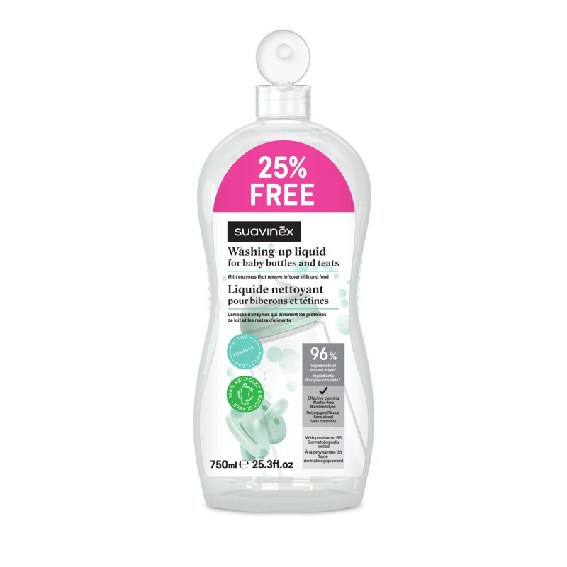 SUAVINEX | Dezinfekčný gél na fľaše a cumlíky - 750 ml 3