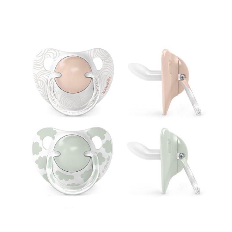 SUAVINEX | Cumlík anatomický silikon 0/6m 2 ks Dreams 1