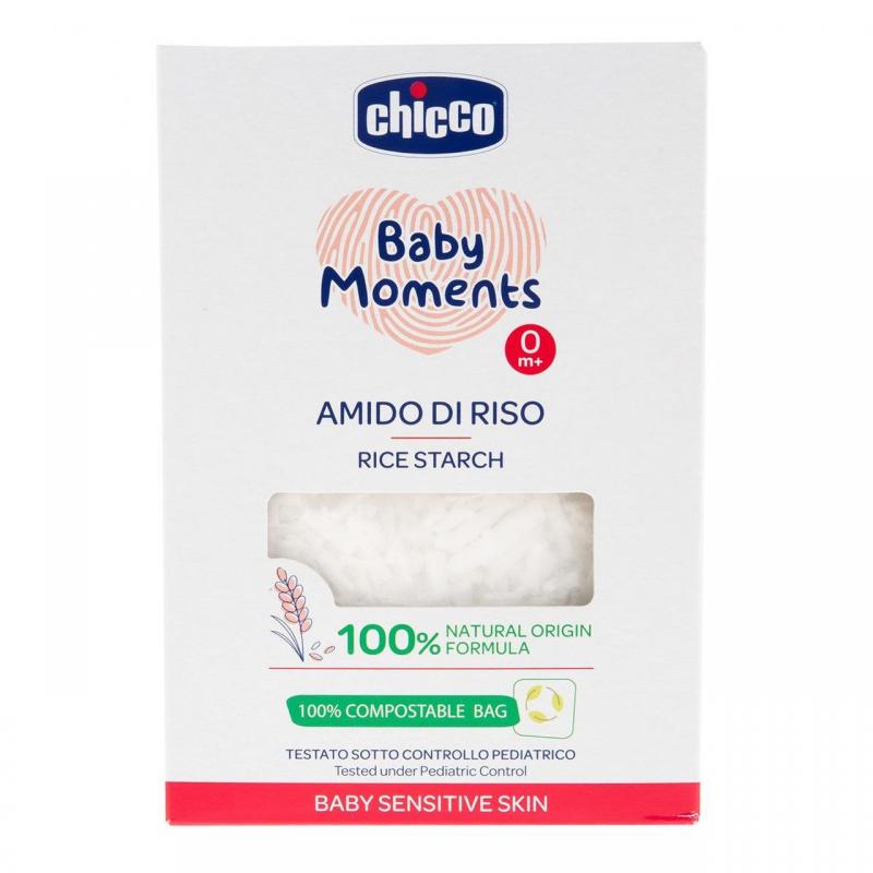 CHICCO Škrob detský ryžový do kúpeľa Sensitive 250 g