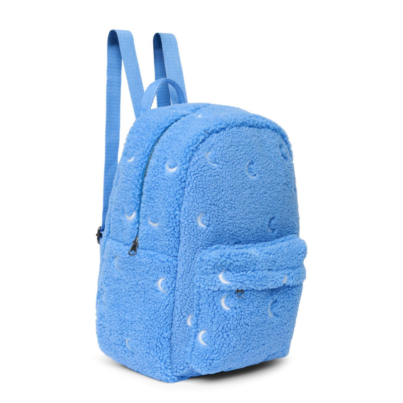 STUDIO NOOS - Teddy Midi BACKPACK - batôžtek s predným vreckom | Blue Moon 1