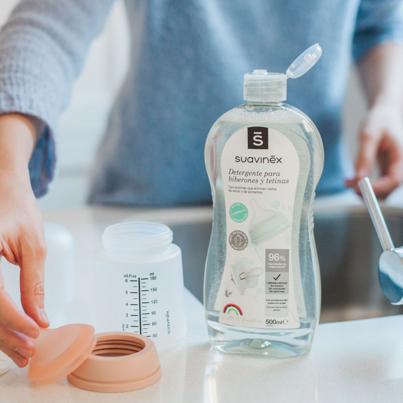 SUAVINEX | Dezinfekčný gél na fľaše a cumlíky - 750 ml 4