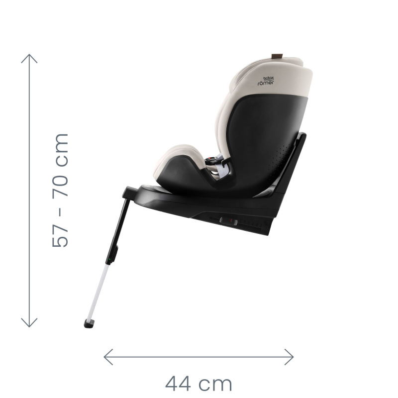 Autosedačka Swivel AIR Lux, Warm Caramel 5