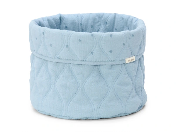 Košík textilný obojstranný veľký Pure Denim Blue 1