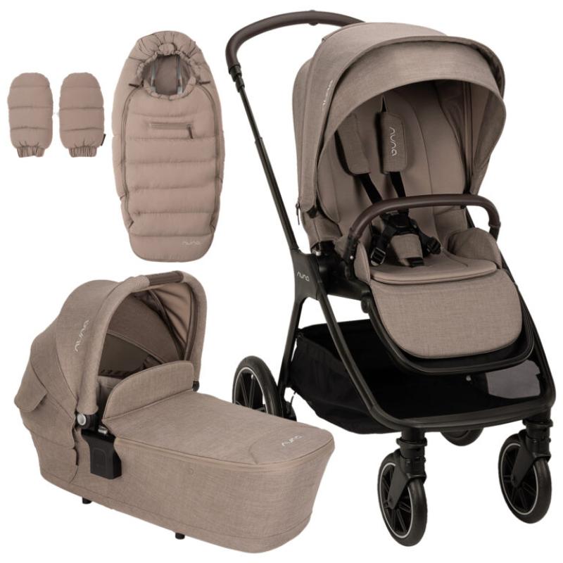 Nuna TRIV Cedar lx + LYTL + Zimný set Kombinovaný kočík