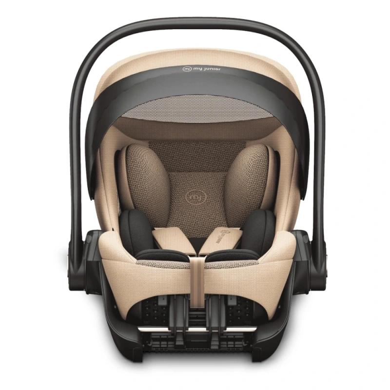 Autosedačka pre novorodenca i-Size my junior® AURAᵉʳᵍᵒ – Beige 7