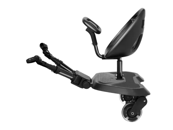 Stúpadlo ku kočíku so sedátkom Ally XL Black 3