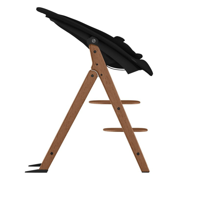 Jedálenska stolička CLICK&FOLD 4in1 SET All Natural Dark | dark natural 4