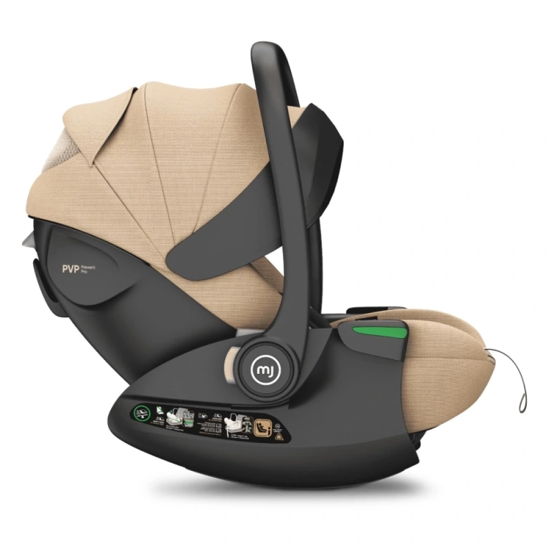 Autosedačka pre novorodenca i-Size my junior® AURAᵉʳᵍᵒ – Beige 1