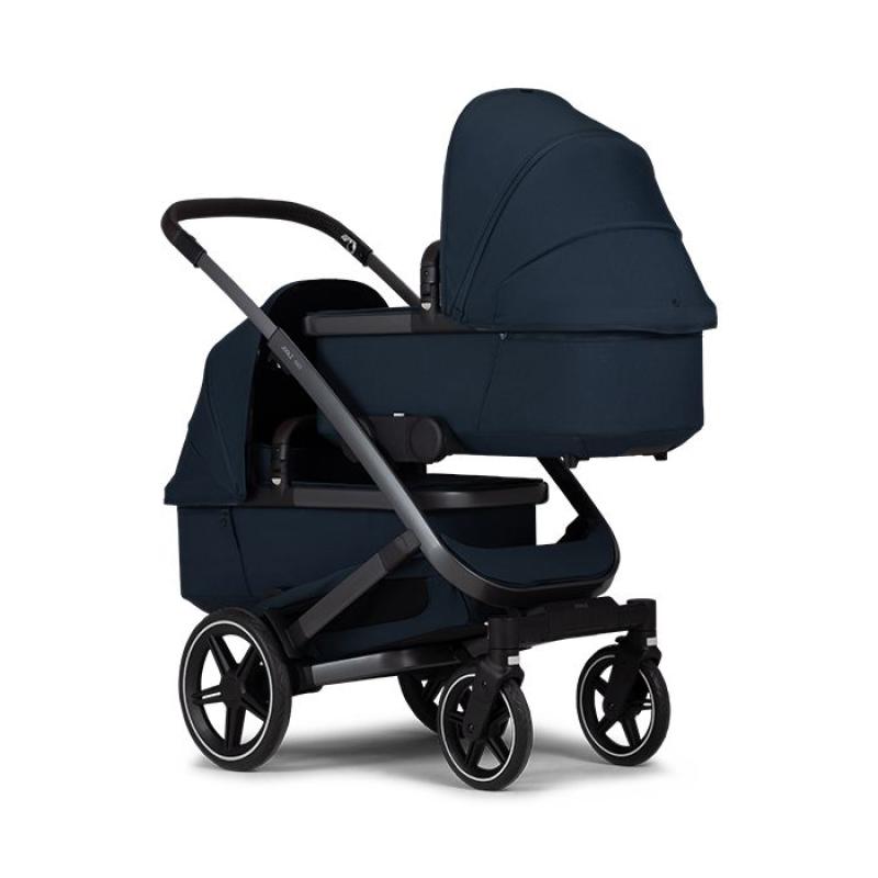 Geo3 twin komplet - Navy blue - madlo Dark brown 2