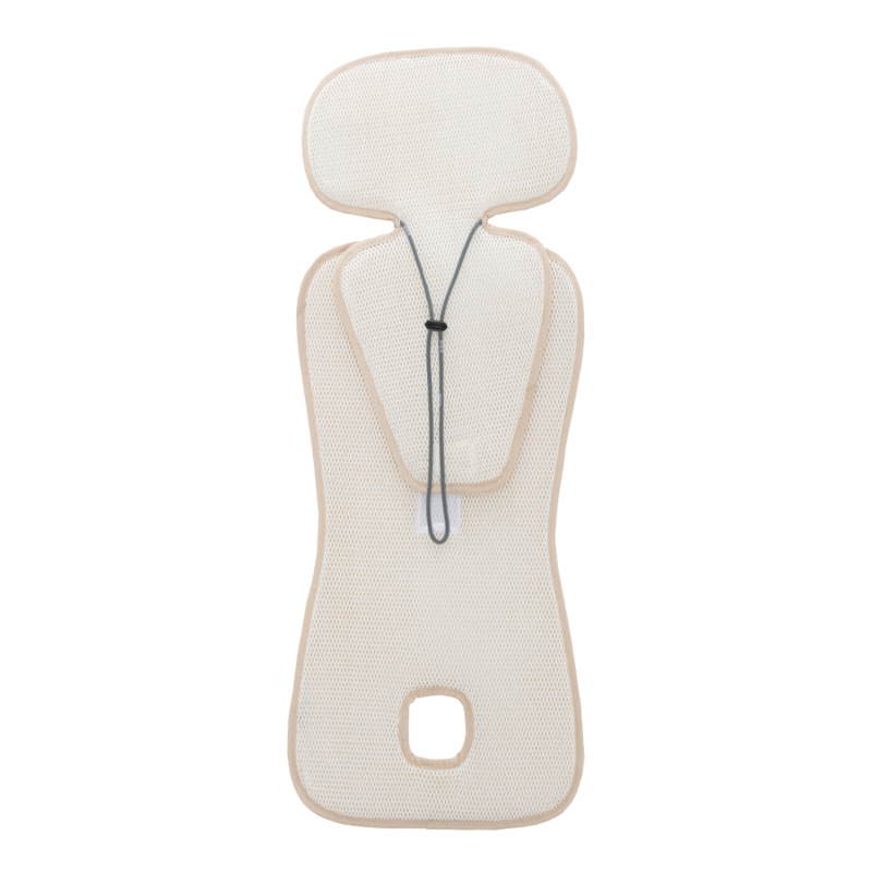 Priedušná podložka do autosedačky Breeze sk. 2/3, Sand Shell 2