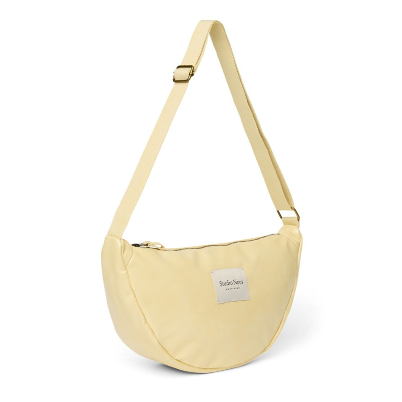 STUDIO NOOS - Leather Adult FANNY kabelka | Butter Yellow 2